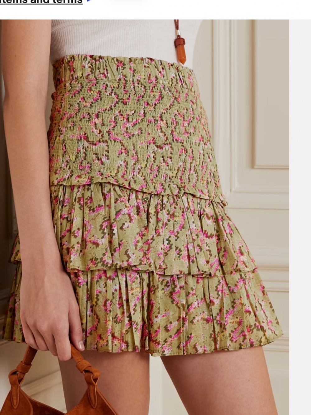 Isabel Marant Etoile Naomi Ruffle Skirt (36) XS/S - Picture 2 of 7